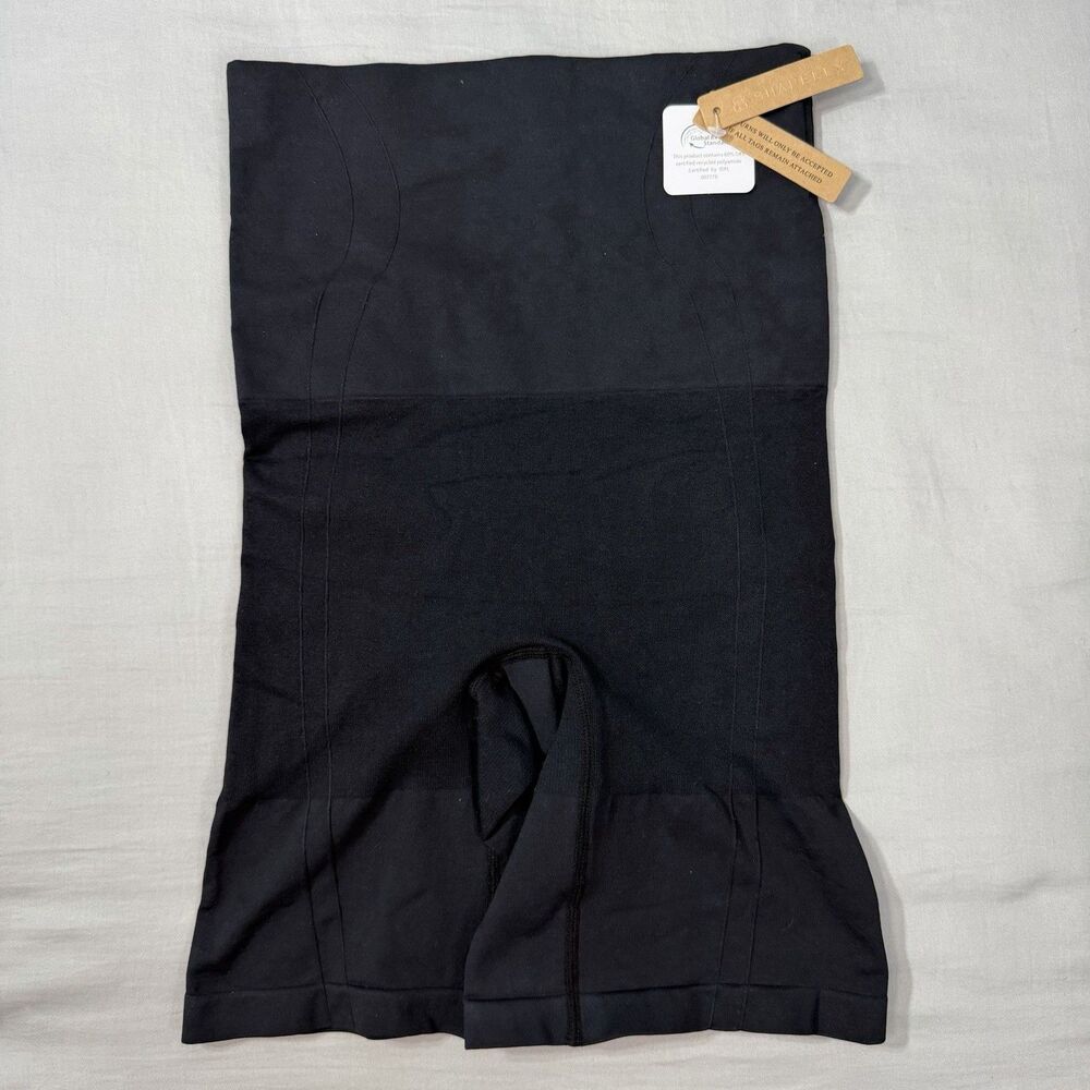 NWT SHAPELLX Shapewear Tummy Control Butt Lifting High Waist Shorts Black XL/XXL